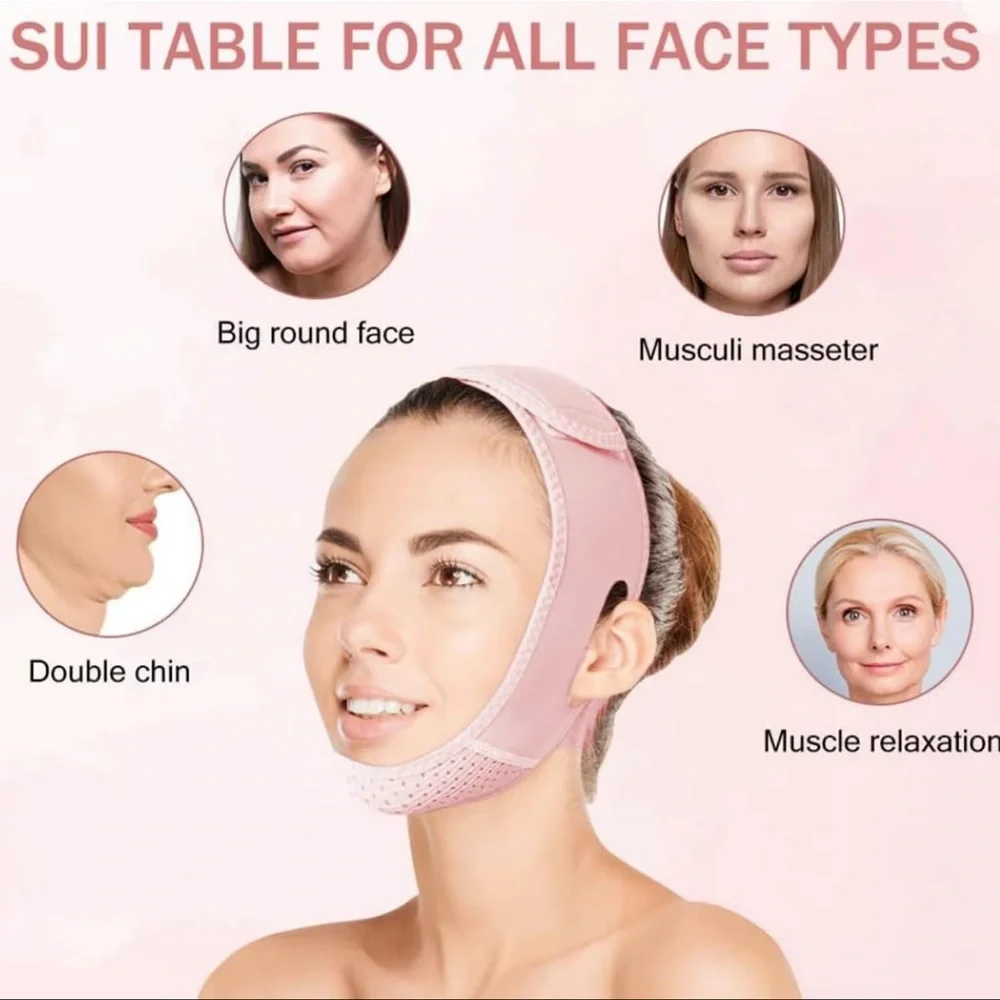 Pink Lifting Face Strap - Picture 2 of 10